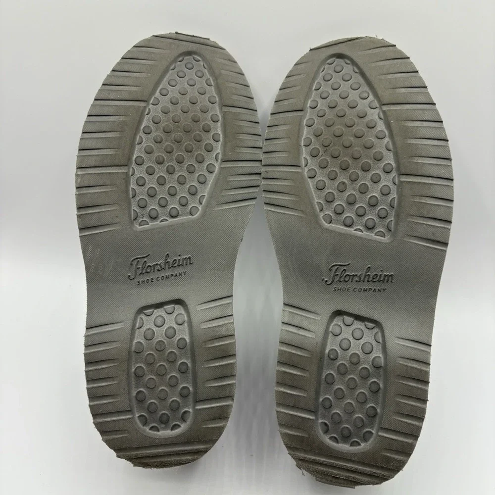 FLORSHEIM Dress Shoe Kids Size 3 M Gray‎ Suede Lace Up Oxford